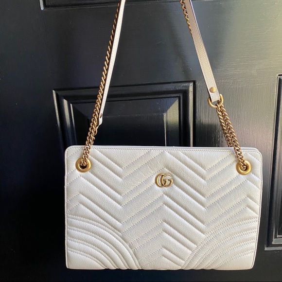 Gucci Marmont MatelassĂŠ Med Shoulder Bag LTD ED! - Picture 11 of 15